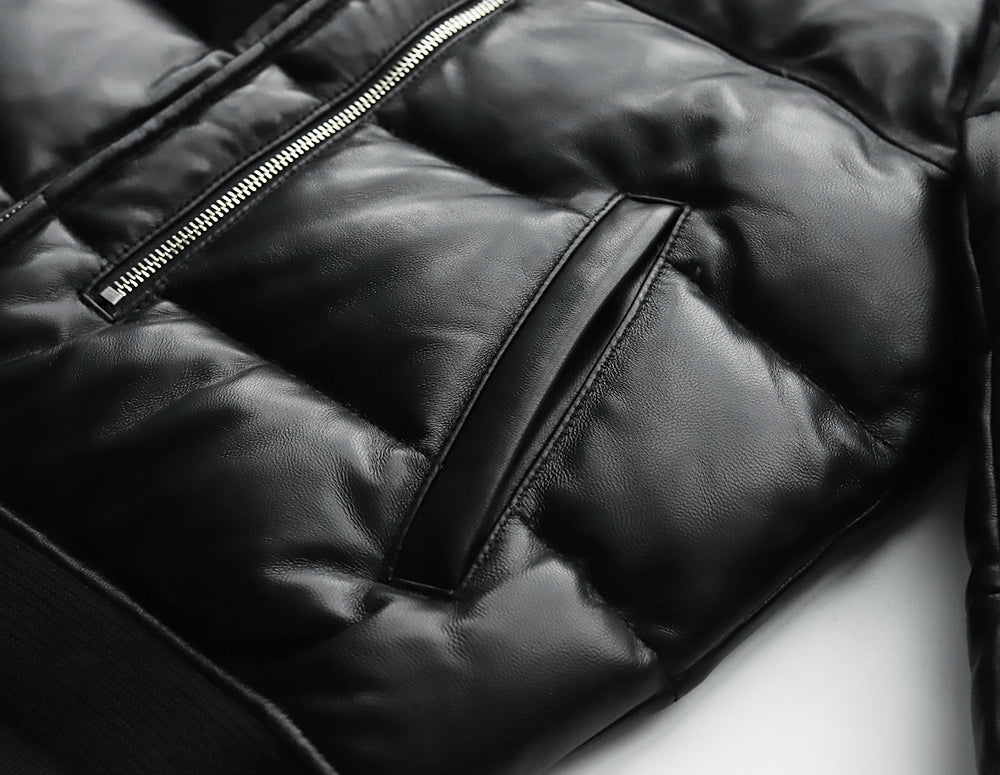 ［Y3200］ MA-1 DOWN JACKET (SHEEP) /  MA-1 ダウンジャケット (羊革)