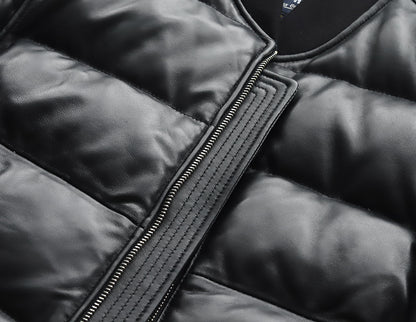 【SSY-3200】 MA-1 DOWN JACKET (SHEEP) /  MA-1 ダウンジャケット (羊革)