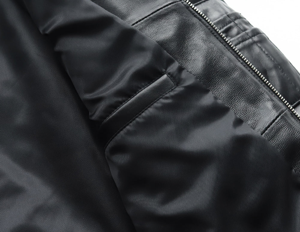 ［Y3200］ MA-1 DOWN JACKET (SHEEP) /  MA-1 ダウンジャケット (羊革)