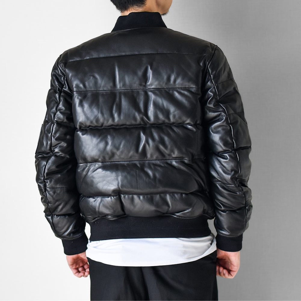 ［Y3200］ MA-1 DOWN JACKET (SHEEP) /  MA-1 ダウンジャケット (羊革)