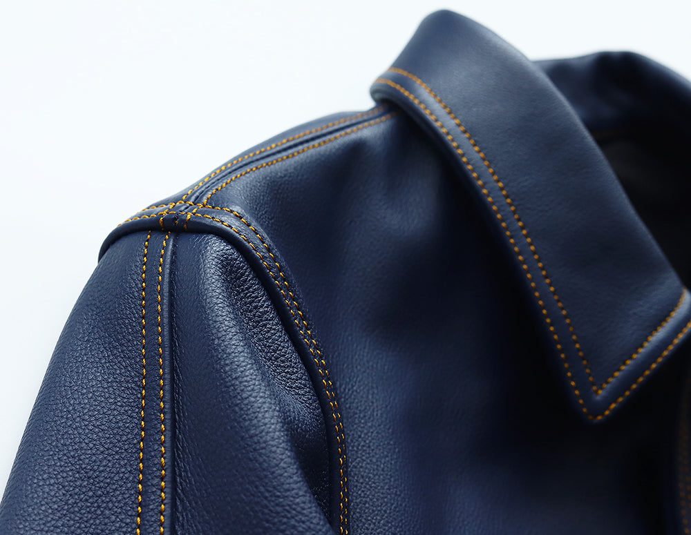 ［Y3315］ 3rd TYPE TRACKER JACKET (COW) /  サードタイプ トラッカージャケット (牛革)
