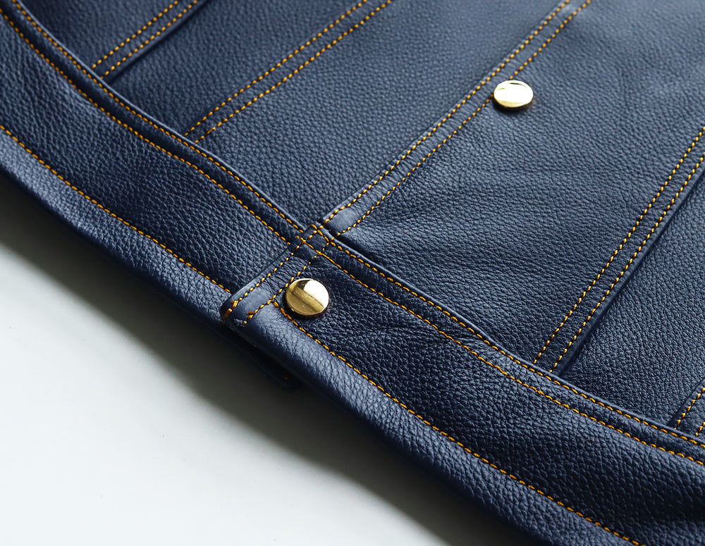 ［Y3315］ 3rd TYPE TRACKER JACKET (COW) /  サードタイプ トラッカージャケット (牛革)