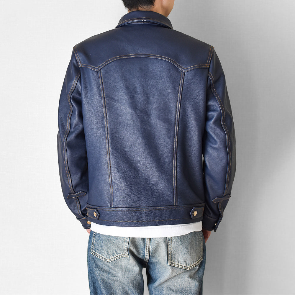 ［Y3315］ 3rd TYPE TRACKER JACKET (COW) /  サードタイプ トラッカージャケット (牛革)