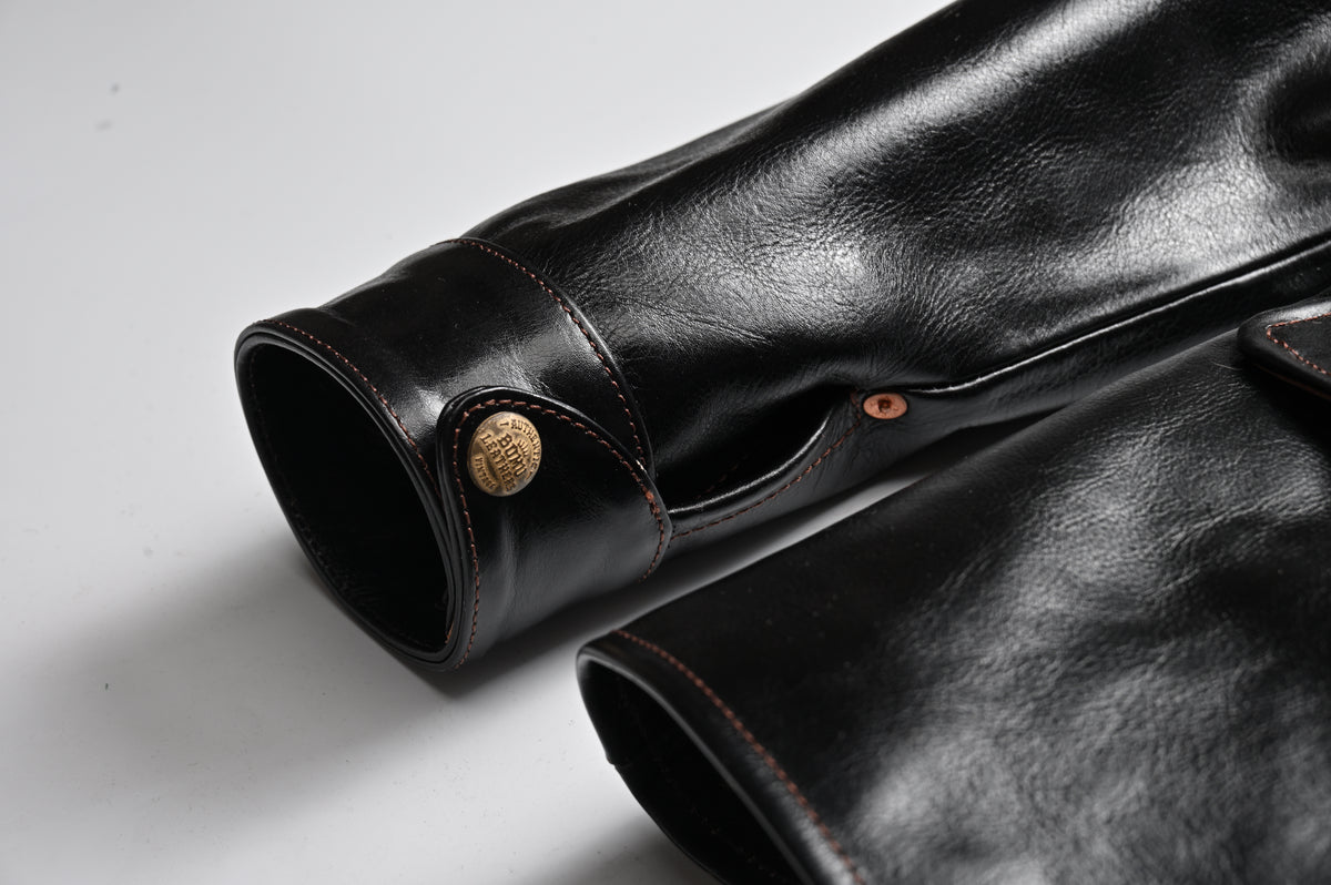 【HH-2694】HORSEHIDE BREAKMAN JACKET｜茶芯ホースハイド ブレーキマンジャケット