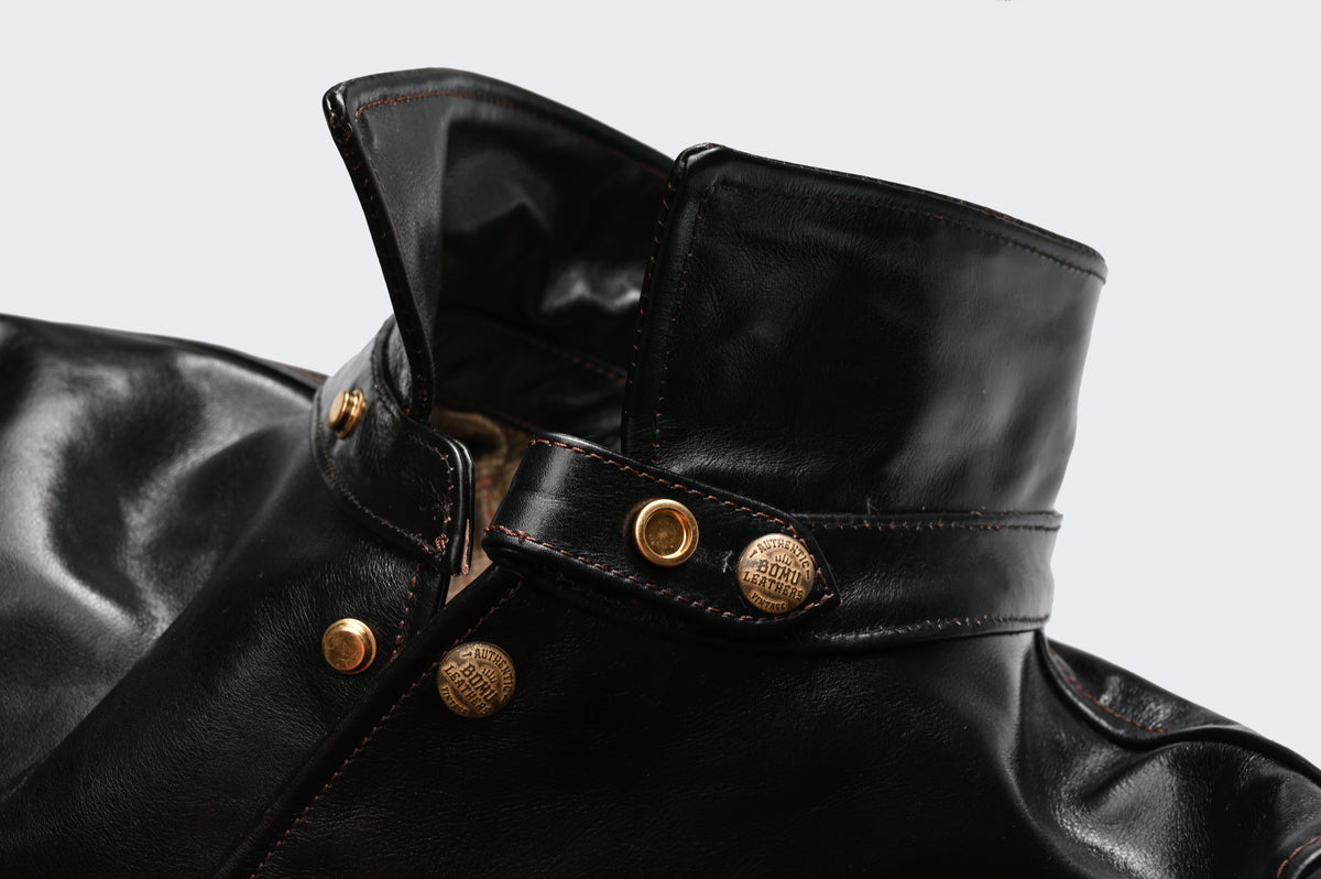 【HH-2694】HORSEHIDE BREAKMAN JACKET｜茶芯ホースハイド ブレーキマンジャケット