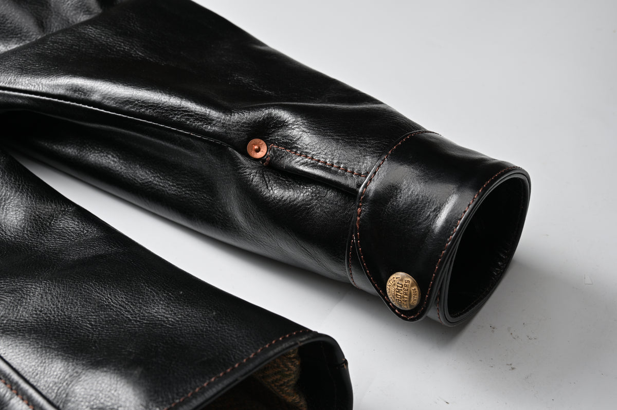 【HH-2694】HORSEHIDE BREAKMAN JACKET｜茶芯ホースハイド ブレーキマンジャケット