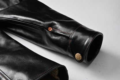 【HH-2694】HORSEHIDE BREAKMAN JACKET｜茶芯ホースハイド ブレーキマンジャケット