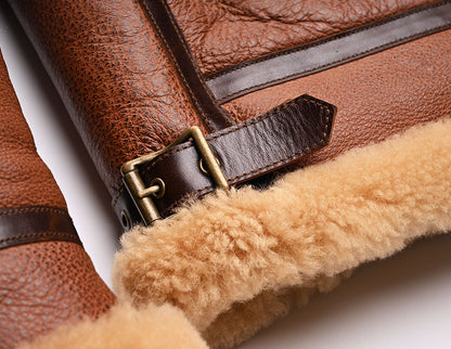 【SSY-906】B-3 Shearling Sheepskin Flight Jacket｜ B-3フライトジャケット シープ