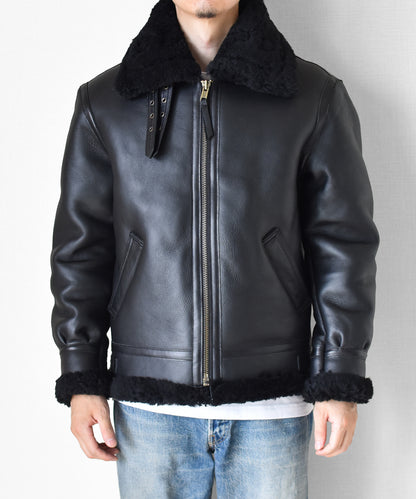 【SSY-3201/3202】Vintage B-3 Heavyweight Shearling Flight Jacket｜ヘビーアウターB3ムートンジャケット