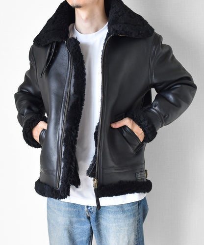 【SSY-3201/3202】Vintage B-3 Heavyweight Shearling Flight Jacket｜ヘビーアウターB3ムートンジャケット