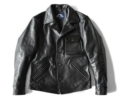 CAR COAT (HORSEHIDE)｜茶芯ホースハイド ヴィンテージカーコート
