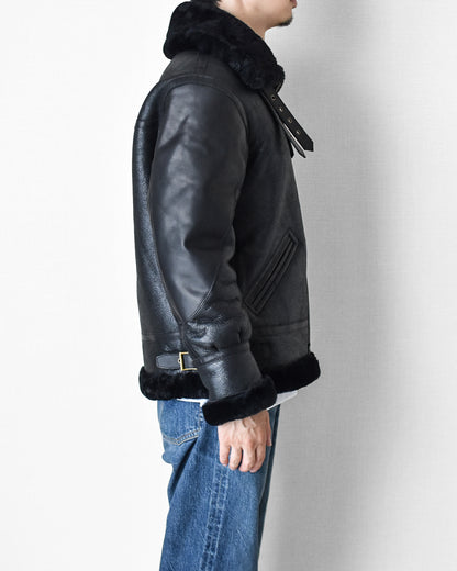 【SSY-1173】B-3 BOMBER JACKET｜ B-3ボンバージャケット (ムートン)