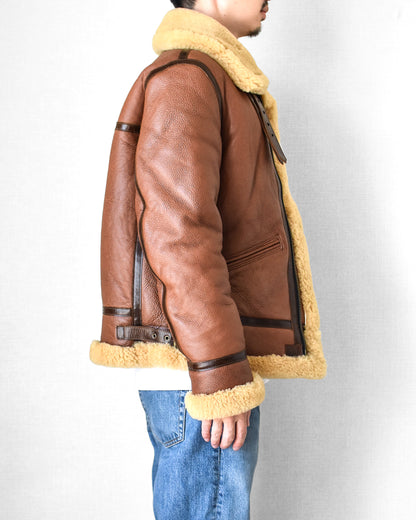 【SSY-906】B-3 Shearling Sheepskin Flight Jacket｜ B-3フライトジャケット シープ