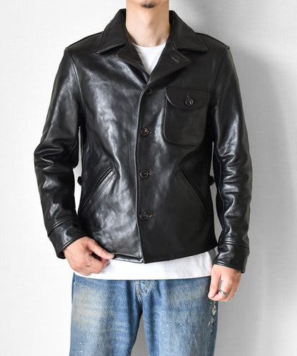 CAR COAT (HORSEHIDE)｜茶芯ホースハイド ヴィンテージカーコート